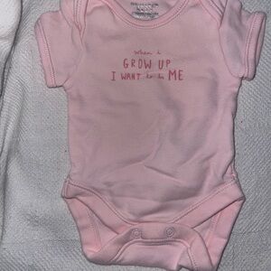 Primark Pink Baby Bodysuit